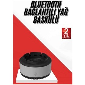 Resim Elektronik Akıllı Küllük Hava Temizleyici Kokusuz Kül Tablası Anti-duman 