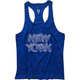 Resim Bluu Newyorkstr Fitness Gym Tank Top Sporcu Atleti (528806812) 