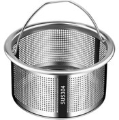 Resim Obay Enjoybuy Mutfak Lavabo Süzgeci Lavabo Tahliye Sepeti Mutfak Lavabo 304 Çelik Yükseklik 4 cm TY 