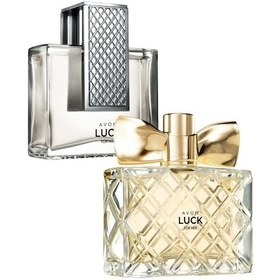 Resim Avon Luck Kadın Parfüm EDP 50 ML + Luck Erkek Parfüm EDT 75 ML 2'li Set 