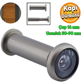 Resim Tenyale 50-90 MM Çelik Kapı Dürbünü 