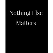 Resim Metallica Nothing Else Matters Büyük Sırt Patch Yama 