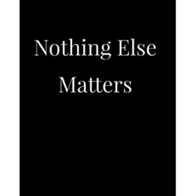 Resim Metallica Nothing Else Matters Büyük Sırt Patch Yama 