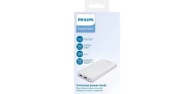 Resim Philips DLP1910NW Beyaz 10000 mAh Powerbank Beyaz Renk İki USB Çıkışlı 