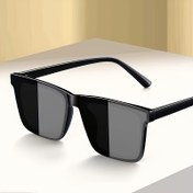 Resim Unisex Mat Yüzey Dekoratif Gözlükler, TR Çerçeve ile, Şık Siyah Moda Gözlükleri Erkekler ve Kadınlar için, Metal Kollar, Tatil Aktiviteleri ve Rahat Çok Yönlü Kullanım için Mükemmel, İdeal Hediye Seçimi, Rahat Moda Gözlükleri | Modern Gözlükler | Dayanıklı Gözlükler 