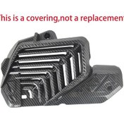 Resim Hightower Honda Adv160/pcx160 Radyatör Koruması - Modifiye Fiber Desenli Dayanıklı Motor Aksesuarları 