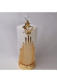 Resim Baharat Takımı Kavanoz Seti Peçetelik Gold 