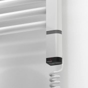 Resim Radiva Haiti Elektrikli Havlupan 1000 Watt 600 x 1800 cm cm Düz Beyaz (Oned On/off Termostatlı) Sağ 