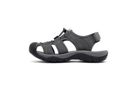 Resim Derimod Erkek Gri Deri Sandalet 26SFD695114 