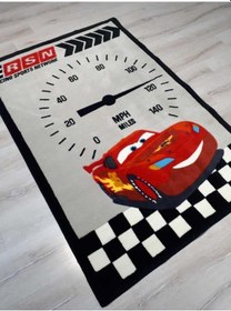 Resim Disney Halı Çocuk Odası Halısı D203Araba 120X180 Cm 