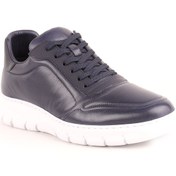 Resim Libero L4502 Comfort Deri Erkek Spor Ayakkabı Lacivert 