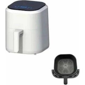 Resim MidasTech Hava Fritözü 4l Airfryer Pratik Uzun Ömürlü Yağsız Pişirme Taşınabilir Midiastech 