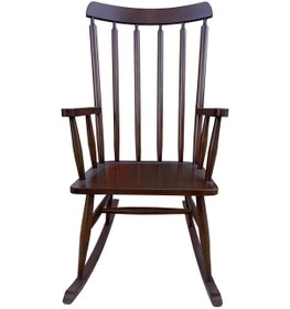 Resim Evimeaksesuar Izgaralı Gürgen Ağaç Sallanan Sandalye 