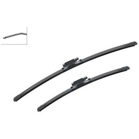 Resim Bosch 3397007115 - Silecek Süpürgesi 60 45cm Flatblade-muz Tipi 