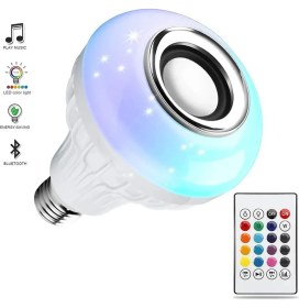 Resim Vice Avm Bluetooth Hoparlör Akıllı LED Ampul Lamba GO53/00383 
