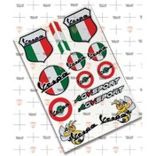 Resim Vespa Reflektif Sticker Seti N11.38922 