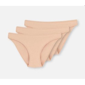 Resim 3 Lü Paket Dagi Bayan Düşük Bel İzsiz Slip Külot 5101kc Ten 