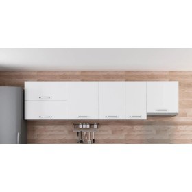 Resim Minar 290 cm Mutfak Dolabı Beyaz 290-B7-ÜST Modül 