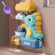 Resim Dinozor Şekilli Banyo Oyuncakları Su Oyuncakları Banyo Oyuncakları Banyo Oyuncakları Küvet Oyuncakları Noel Hediyeleri Cadılar Bayramı Çocuk Oyuncakları 