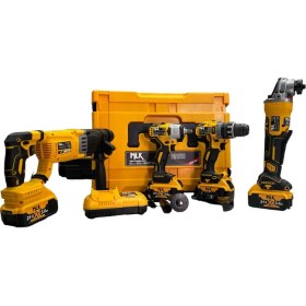 Resim Mlk Akülü 4'lü Set (Sarı) 3 Amper 21 Volt 