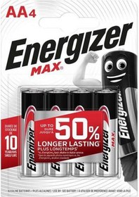 Resim Energizer 4'Lü Max Alkalin Kalem Pil Aa 