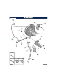 Resim Turbo Yağ Hortumu Peugeot 0379.95 