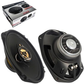Resim KENWOOD KFC-S6976EX Oto Hoparlör Oval 6X9 İnç 500 Watt Tweeterli Kapaklı 2 Adet 