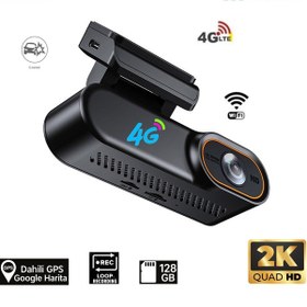 Resim Wevolt Hb-40 2k Ultra Hd 4g Uzaktan İzlemeli Ön Arka Wifi Araç Kayıt Kamerası 