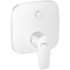 Resim Hansgrohe Talıs E Tek Kollu Banyo Bataryası Mat Beyaz 71745700 Mat Beyaz 