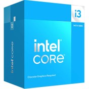 Resim Core i3-14100F 3.5 Ghz Turbo 4.7GHz 12MB Önbellek 4 Çekirdek Lga1700 İşlemci Intel