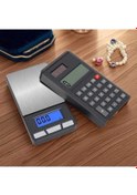 Resim Besthome1 Lab Dereceli Çift Fonksiyonlu 500g Hassas Terazi Hesap Makinesi 001g Paslanmaz Çelik Tasınabilir Kompakt Çoklu Biriml 