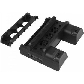 Resim Dobe PS4 Slim PS4 Pro Fanlı Stand + Oyun Kolu Usb Şarjlı 