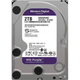 Resim Purple WD20PURZ 2 Tb Sata 6gb/s 7/24 Güvenlik Harddisk 