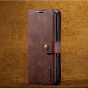 Resim Topnotch Yeni Yüksek Kaliteli İş Cüzdanı Kılıf iPhone Uyumlu Xr Derin Kırmızı 