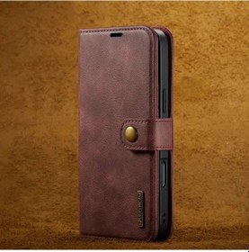 Resim Topnotch Yeni Yüksek Kaliteli İş Cüzdanı Kılıf iPhone Uyumlu Xr Derin Kırmızı 