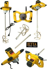 Resim Jetta Power Tools Jetta Power 3000 W Devir Ayarlı Elektrikli Alçı Boya Ve Harç Karıştırıcı Mikser 