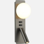 Resim Lucea Zenika 2 li Ledli Kahve Aplik 