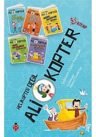 Resim Ali Kopter Seti-5 Kitap Takım - Şebnem Güler Karacan - Uğurböceği 