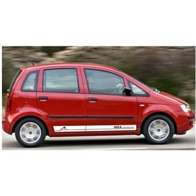 Resim Home Fiat Idea Yan Kapı Şerit Sticker Etiket Modeli 
