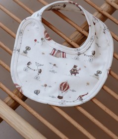 Resim Oh La La Koala For Little Ones Sirk Baskılı Çıt Çıtlı Bebek Önlük 
