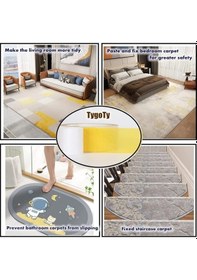 Resim 10 Metre Halı Kaydırmaz Bant Çift Taraflı Dokuma Teknoloji Süper 