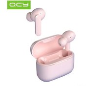 Resim Lemestar Qcy T11 Pembe Bluetooth Kulaklık: 7mm Sürücü, 4 Mikrofon Gürültü Engelleme, Aac Hd Ses, 600mah Pil, Hall Anahtarı T11 