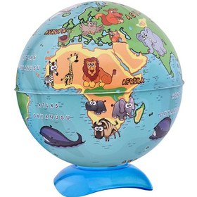 Resim Gürbüz GLOBE KALEMTRAŞ HAYVANLI KÜRE 10CM 