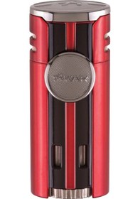 Resim Xikar Hp4 Lighter Quad Lighter Kırmızı Çakmak 