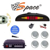 Resim BsElektronik Space Park Sensörü Türkçe Sesli 22 Mm Gri / Gupr19-g 
