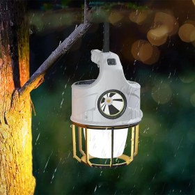 Resim KL-537A Solar 6 Fonksiyonlu El Feneri Işıldak Şarj Lamba 