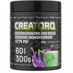 Resim Creatorq %100 Micronized Creatine Monohydrate Orman Meyveli 300 Gr - 60 Servis 