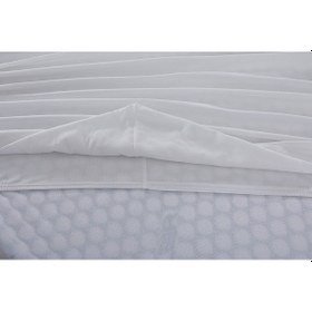 Resim Colourful Fitted Çarşaf Tek Kişilik - Beyaz 