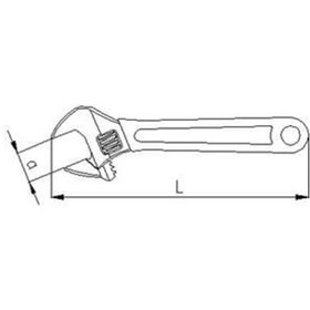 Resim Elta 0601 Kurbağacık Anahtar 12&apos 34 Mm 
