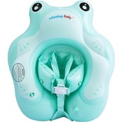 Resim Ranyeek Bebek Yüzme Yeleği: Pvc Malzeme, 3-10 Aylık Bebekler İçin Güvenli Ve Rahat Yüzme Desteği 